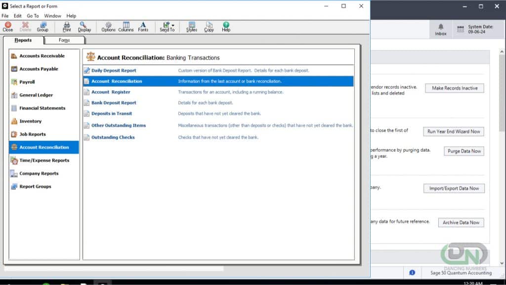 How to Migrate from Sage 50 to QuickBooks Online 1 Bank Reconciliation
