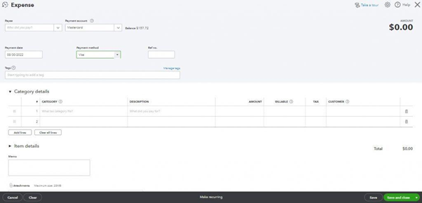 Enter Transaction Details