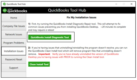 QuickBooks Install Diagnostic Tool