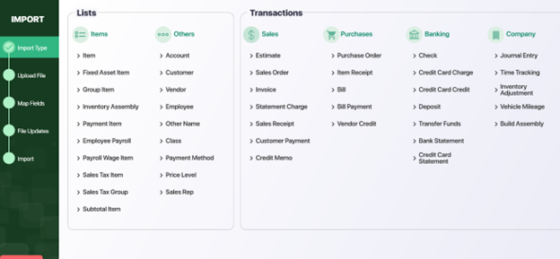 Import Deposits into QuickBooks Desktop