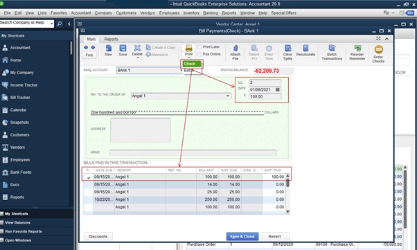 Using Bill Payment Stubs