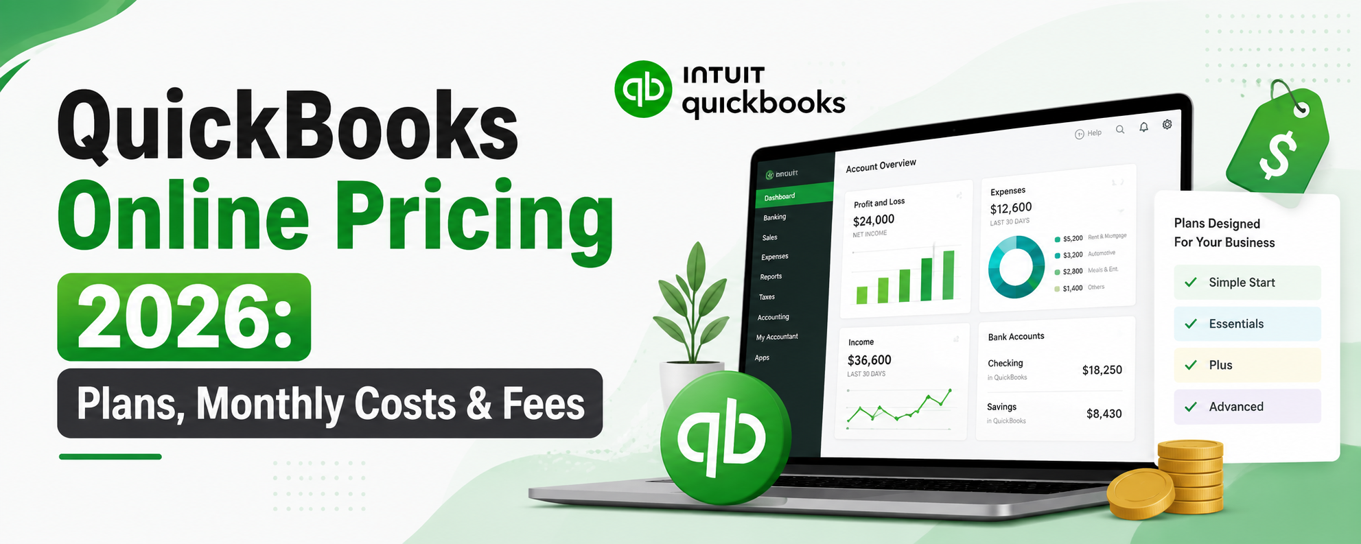 QuickBooks Online Pricing 2026