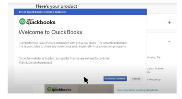 accept the license agreement