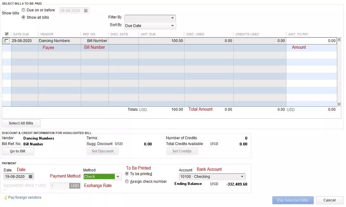 Import Bill Payments