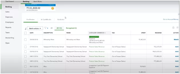 Unmatch a Transaction in QuickBooks Online 3 Unmatch a Transaction in QuickBooks Online 3