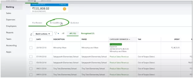 Unmatch a Transaction in QuickBooks Online 4 Unmatch a Transaction in QuickBooks Online 4
