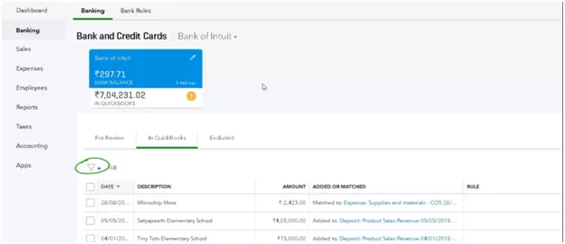 Unmatch a Transaction in QuickBooks Online 6 Unmatch a Transaction in QuickBooks Online 6