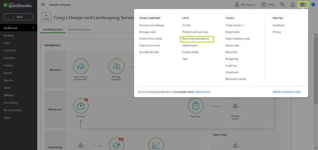 Create & Email Recurring Invoices in QuickBooks Create & Email Recurring Invoices in QuickBooks