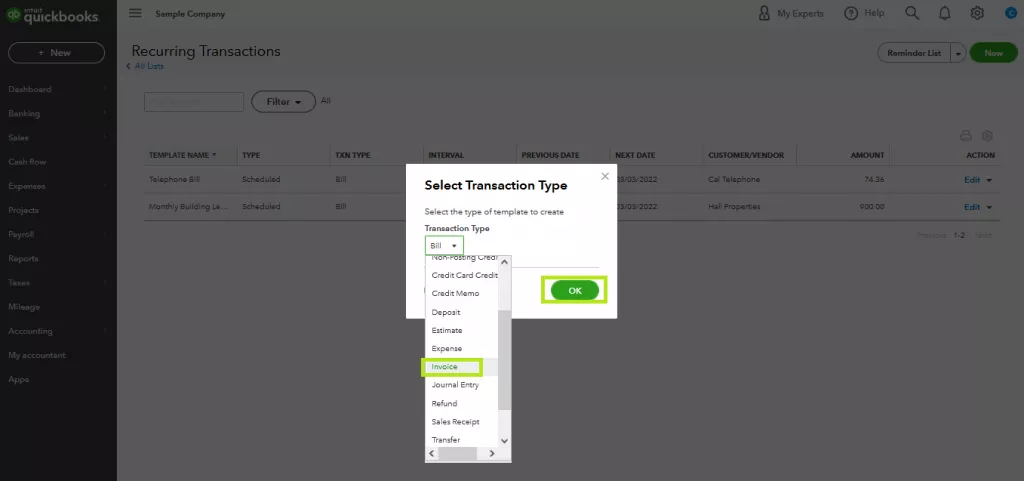 Create & Email Recurring Invoices in QuickBooks Create & Email Recurring Invoices in QuickBooks