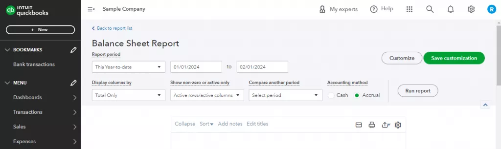 QuickBooks Online Reports: An Overview Way of Customizing Report in QuickBooks Online