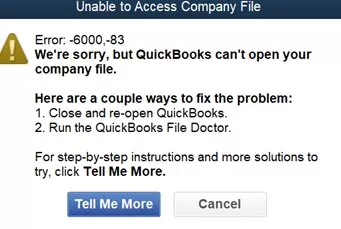 Fix QuickBooks Error 6000 -83 with 5 Effective Solutions QuickBooks Error 6000 -83